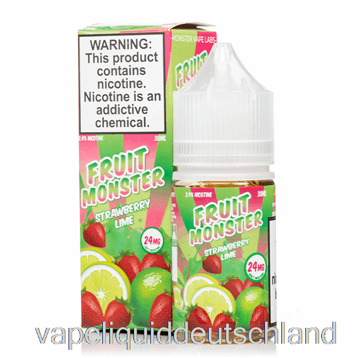 Erdbeerlimette - Fruchtmonstersalze - 30 Ml 48 Mg Vape Deutschland